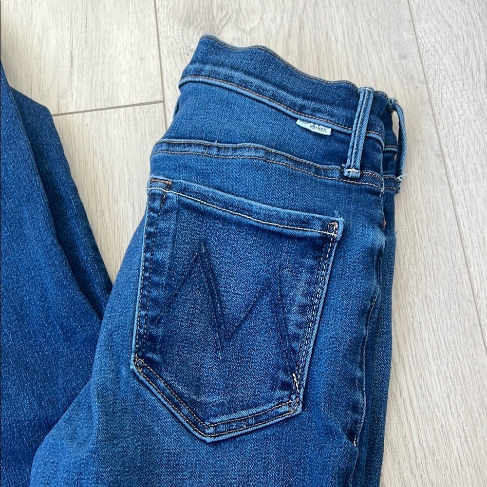 MOTHER HIGH WAISTED RUNAWAY JEANS - Picture 2 of 5